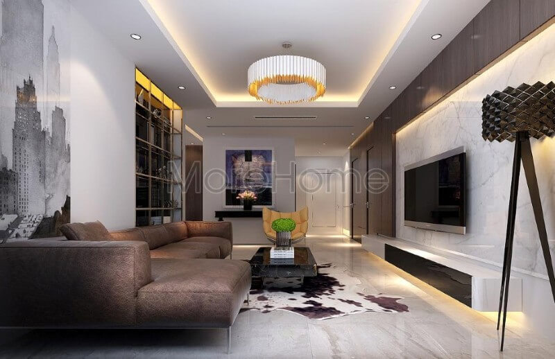 Thiết kế nội thất phòng khách chung cư đẹp Thiết kế phòng khách chung cư